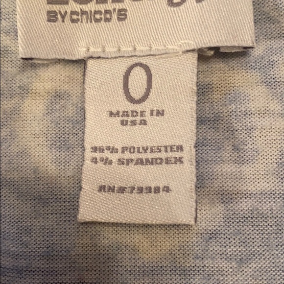 Zenergy by Chico’s Top Size 0 - Picture 4 of 4